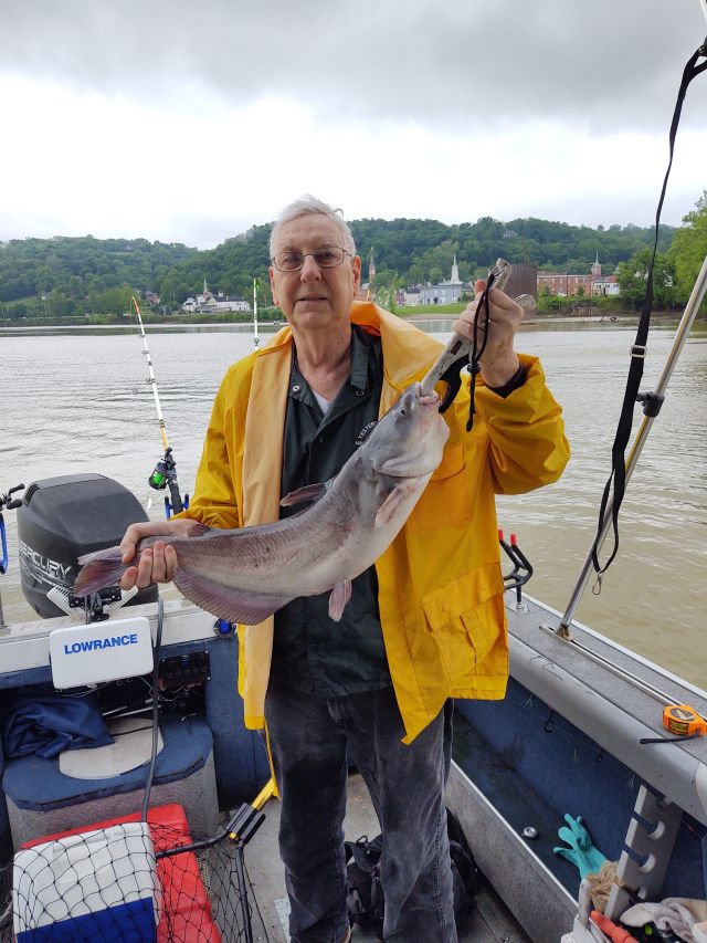 My 10lb 2oz. blue cat on may 22nd 2022!